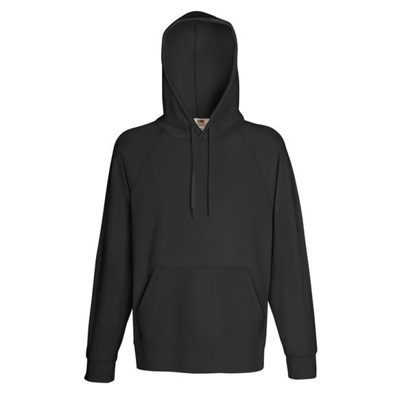 Fruit Of The Loom Mens Lightweight Hooded Sweatshirt / Hoodie (240 GSM)