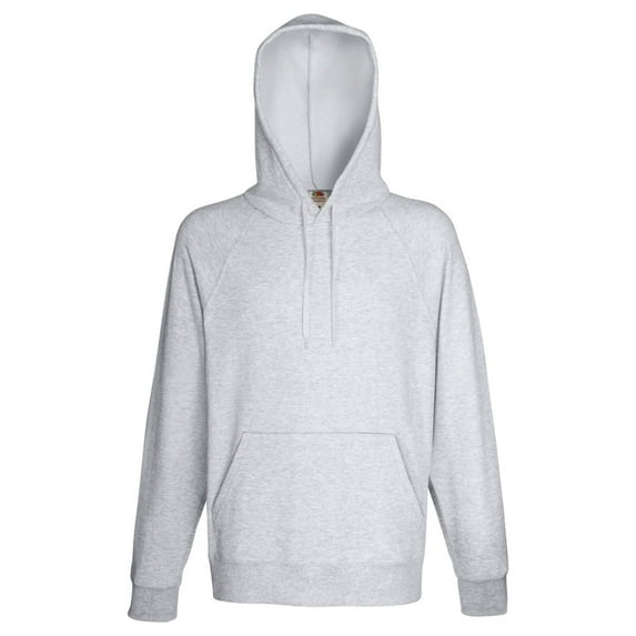Fruit Of The Loom Mens Lightweight Hooded Sweatshirt / Hoodie (240 GSM)