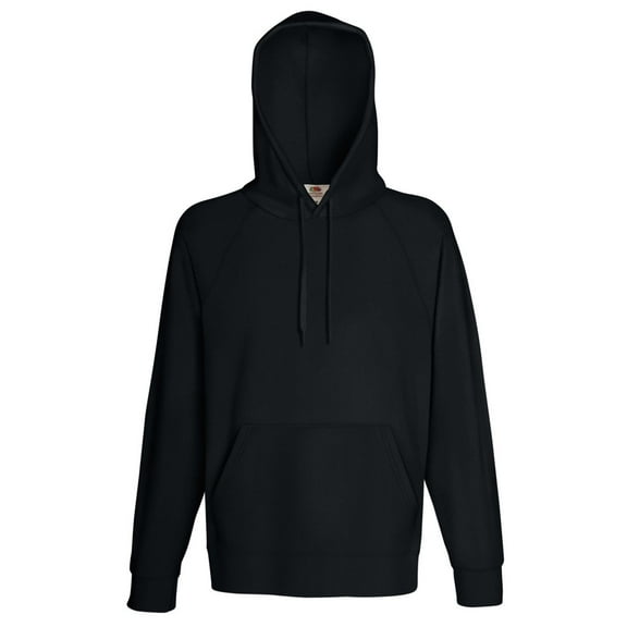 Fruit Of The Loom Mens Lightweight Hooded Sweatshirt / Hoodie (240 GSM)