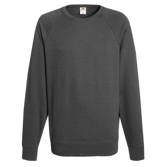 Fruit Of The Loom Mens Lightweight Raglan Sweatshirt (240 GSM)