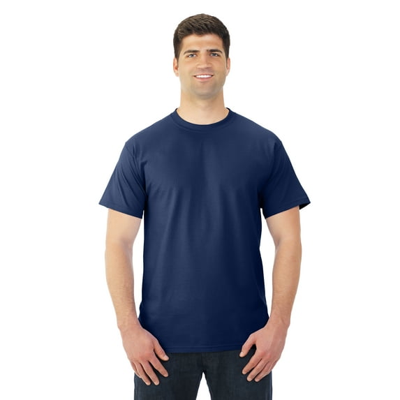 Fruit Of The Loom Mens Lofteez HD Short-Sleeve T-Shirt, XL, J Navy