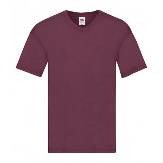 Fruit Of The Loom Mens Original V Neck T-Shirt