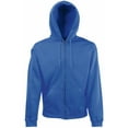 thumbnail image 1 of Fruit Of The Loom Mens Premium 70/30 Hooded Zip-Up Sweatshirt / Hoodie, 1 of 4