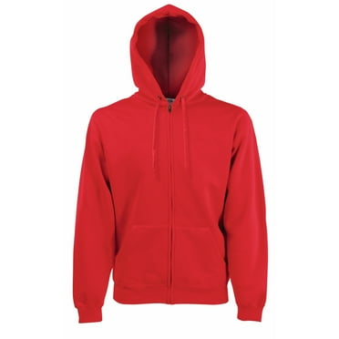 Fruit Of The Loom Mens Premium 70/30 Hooded Zip-Up Sweatshirt / Hoodie