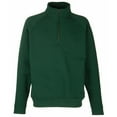 thumbnail image 1 of Fruit Of The Loom Mens Premium 70/30 Zip Neck Sweatshirt, 1 of 3