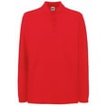 thumbnail image 1 of Fruit Of The Loom Mens Premium Long Sleeve Polo Shirt, 1 of 3