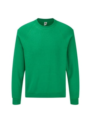 Fruit of the loom green sweatshirt shop