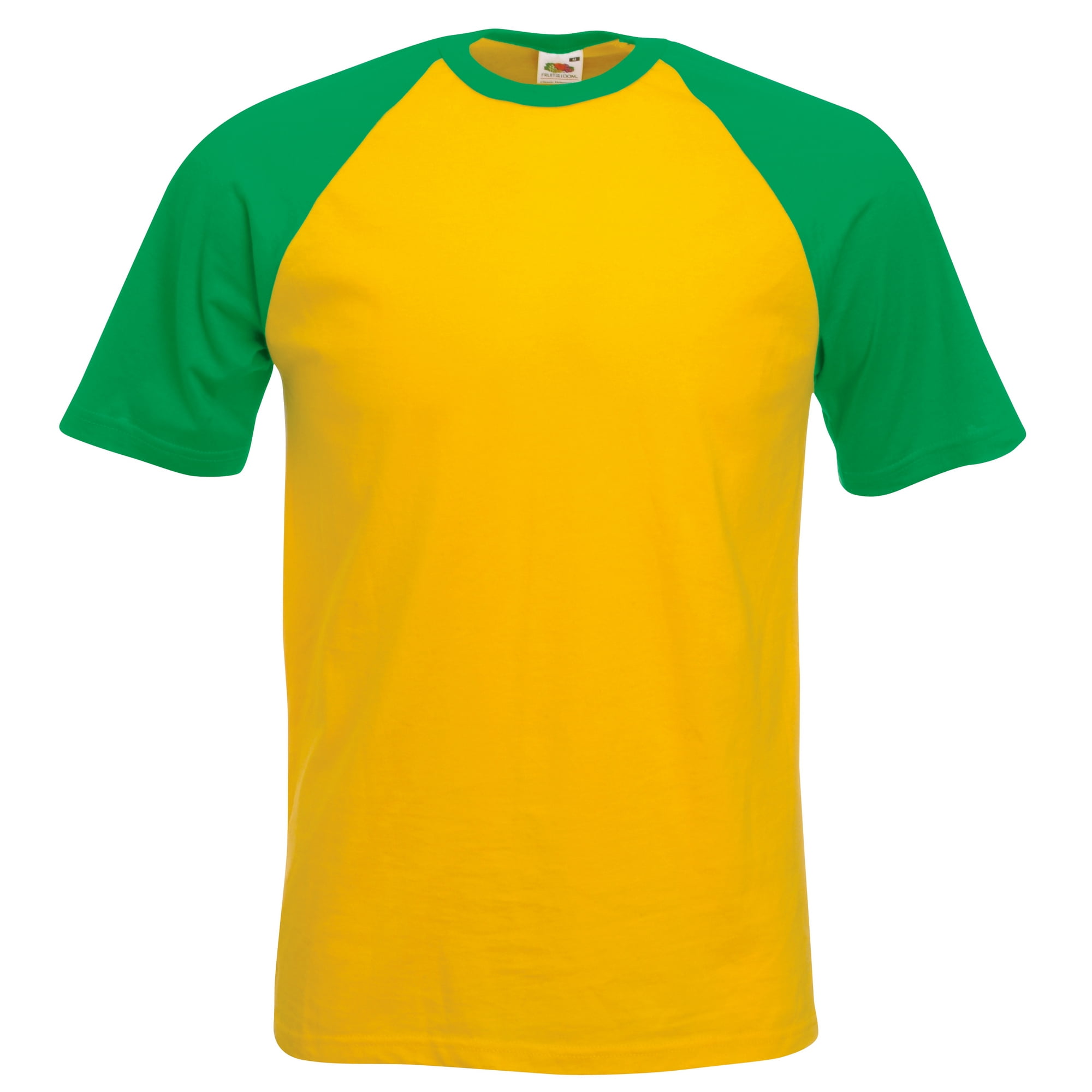 Fruit Of The Loom Mens Short Sleeve Baseball T-Shirt - Walmart.com