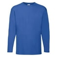 thumbnail image 1 of Fruit Of The Loom Mens Valueweight Crew Neck Long Sleeve T-Shirt, 1 of 4