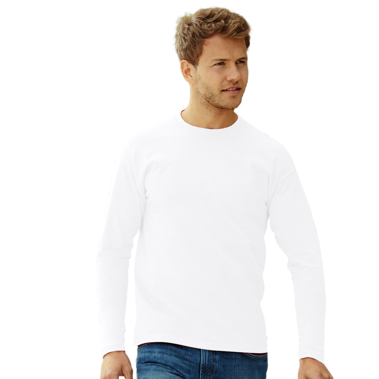 fruit of the loom valueweight long sleeve t