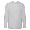 thumbnail image 1 of Fruit Of The Loom Mens Valueweight Crew Neck Long Sleeve T-Shirt, 1 of 4