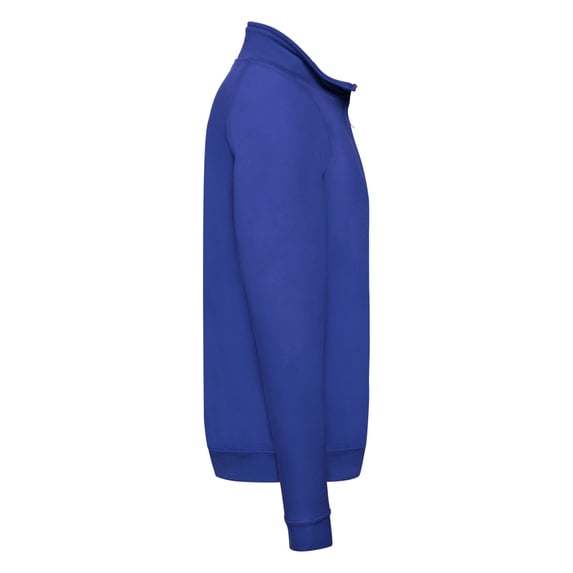 Fruit Of The Loom Mens Zip Neck Sweatshirt Top