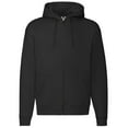 thumbnail image 1 of Fruit Of The Loom Mens Zip Through Hooded Sweatshirt / Hoodie, 1 of 4