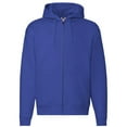 thumbnail image 1 of Fruit Of The Loom Mens Zip Through Hooded Sweatshirt / Hoodie, 1 of 4