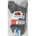 thumbnail image 1 of Fruit Of The Loom P3 Ohf Poly Fcrw Cmf Socks, 1 of 1