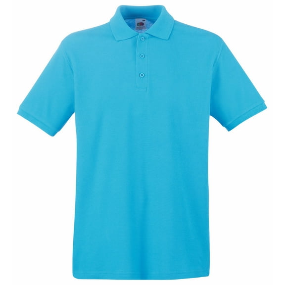 Fruit Of The Loom Premium Mens Short Sleeve Polo Shirt
