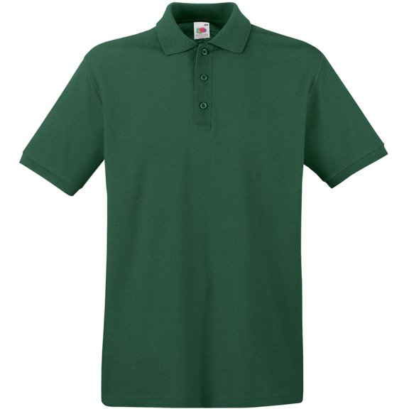 Fruit Of The Loom Premium Mens Short Sleeve Polo Shirt