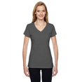thumbnail image 1 of Fruit Of The Loom Sofspun Junior V-Neck Tee Sfjvr, 1 of 3