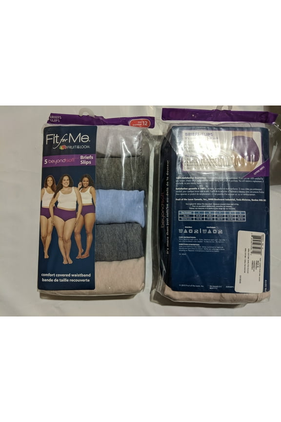 Women's Beyond Soft Briefs  Size 9, Pack of 5