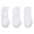 thumbnail image 1 of Fruit Of The Loom Womens 3 Pack Everyday Active Liner Socks, 4-10, White, 1 of 1