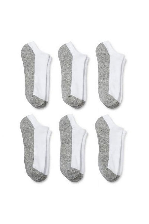 Womens Everyday Active 7 Pack No Show Socks, 4-10