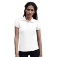 thumbnail image 1 of Fruit Of The Loom Womens Lady-Fit 65/35 Short Sleeve Polo Shirt, 1 of 3