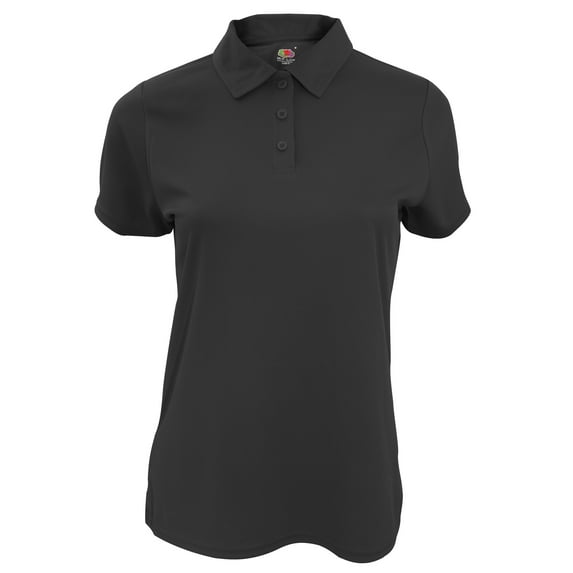 Fruit Of The Loom Womens Moisture Wicking Lady-Fit Performance Polo Shirt