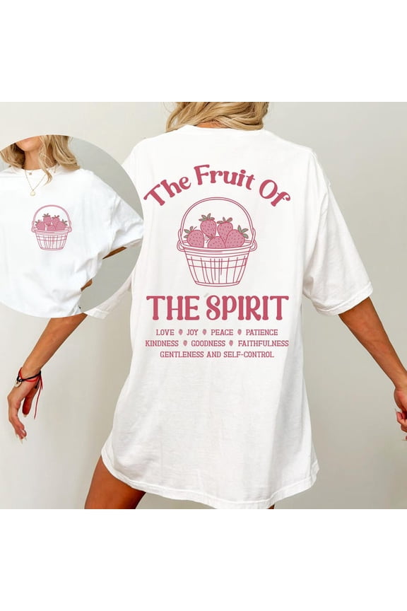 Fruit Of The Spirit Christian Apple T-Shirt All Size S-5Xl