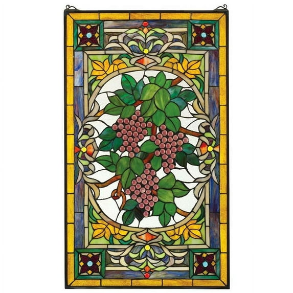 Fruit Of The Vine Stained Glass Window