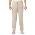 thumbnail image 1 of Fruit of the Loom Men's Rib Knit Sleep Pant, Sizes S-5XL, 1 of 9