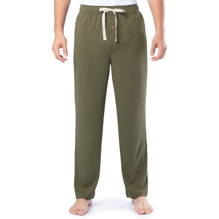 Fruit of the Loom Men's Rib Knit Sleep Pant, Sizes S-5XL