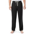 thumbnail image 1 of Fruit of the Loom Men's Rib Knit Sleep Pant, Sizes S-5XL, 1 of 9