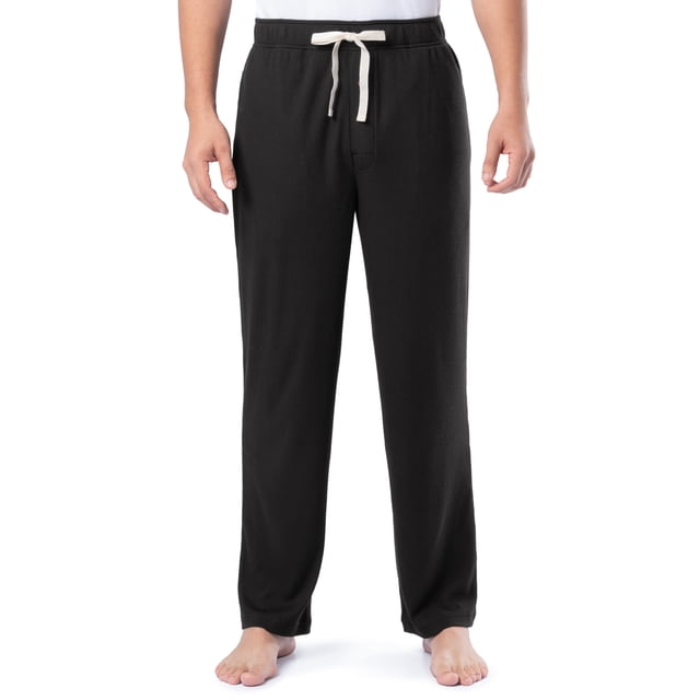Fruit of the Loom Men's Rib Knit Sleep Pant, Sizes S-5XL