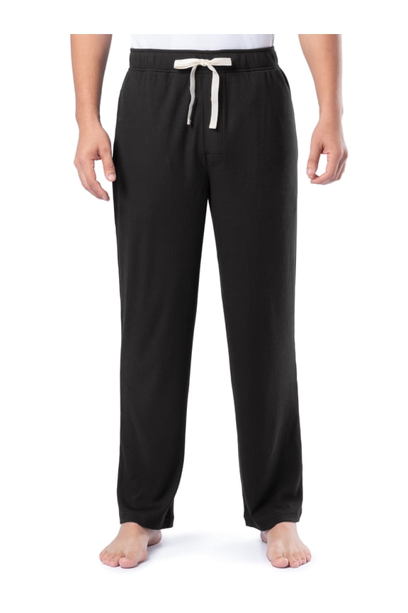 Men's Rib Knit Sleep Pant, Sizes S-5XL