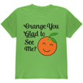 thumbnail image 1 of Fruit Orange You Glad to See Me Aren't Youth T Shirt, 1 of 1