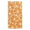 thumbnail image 1 of Fruit Oranges Green Leaves Microfiber Kitchen Hand Towel Dish Cloth Tableware Household Cleaning Towel Utensils for Kitchen, 1 of 7