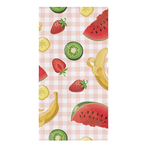 Fruit Oranges Green Leaves Microfiber Kitchen Hand Towel Dish Cloth Tableware Household Cleaning Towel Utensils for Kitchen