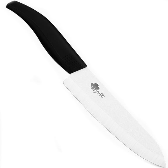 Fruit Paring Knife 6-inch Chef Knife for Kitchen Ceramic Blade with Sheath Cover