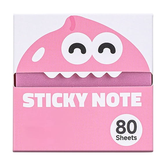 Fruit Pattern Self Adhesive Sticky Note Pads Reminder Message Planner Notepads For Household Office Use