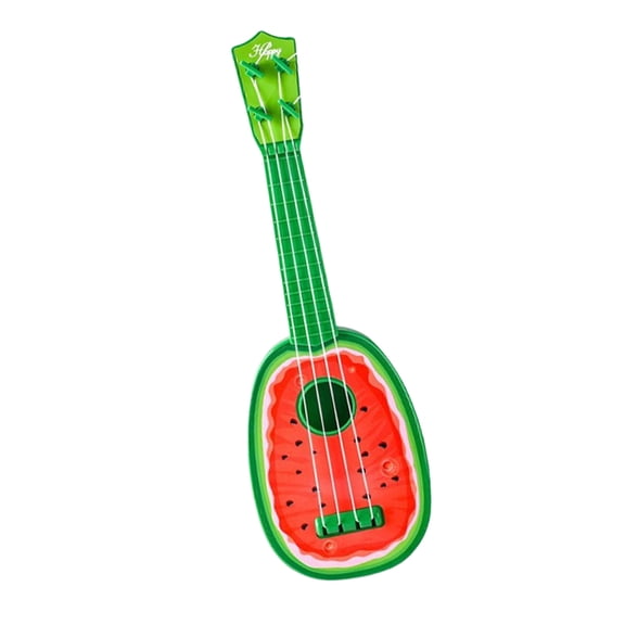 Fruit Pattern Ukulele Toy for Kids Music Instrument Toy for Family Bonding Activity and Children Educational Fun