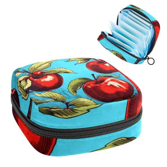 Fruit Period Purse Storage Bag Scented Sanitary Napkin Disposal Bags Pouch Bag with Zipper