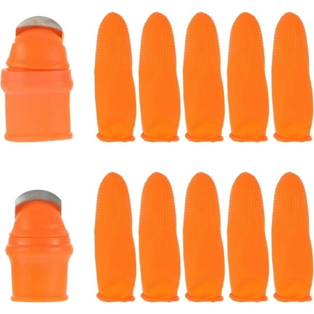 Fruit Picker Tool Thumb Protector Silicone Thumb Knife Tools Gardening Plant Finger Cutter Picker Harvesting Plant Cutter Tool For Trimming Picking Fruit Vegetable Trimming Plants Tool Fruit Picker To