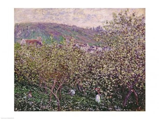 Fruit Pickers 1879 Canvas Art - Claude Monet (36 x 24)