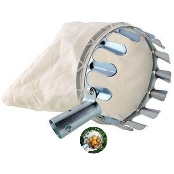 Fruit Picking Tool,Fruit Pickers Gardening Picking Tools Metal Fruit Picker With Collection Bag For Harvesting Apples, Citrus, Pears, Peaches, Gardening Tools