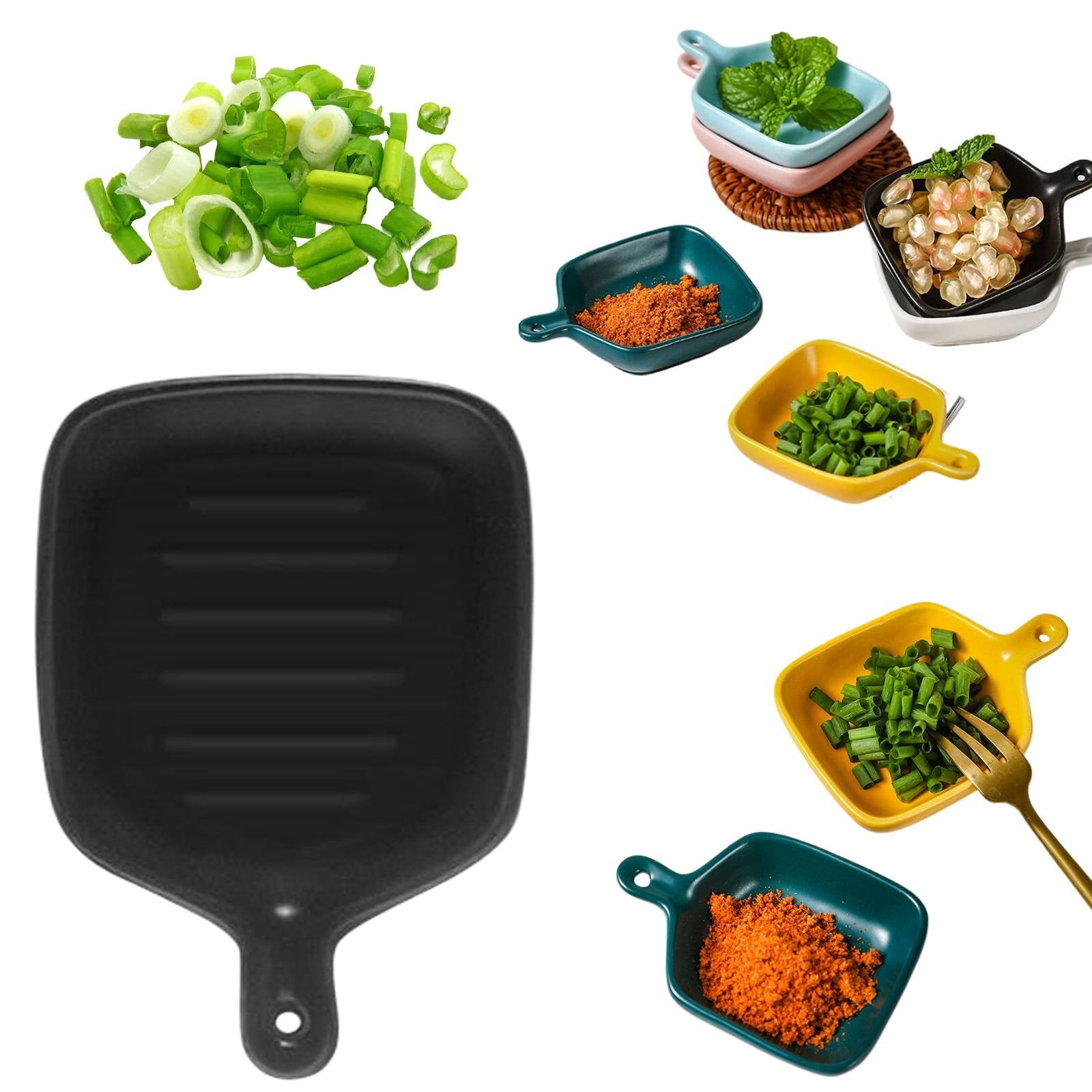 Mud Pie 'EAT Local' Stoneware Dip Bowl & Spreader Set - 2-Piece, Dishwasher & Microwave Safe