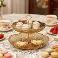 thumbnail image 1 of Fruit Plate Tray Cupcake Stand Decorative Dessert Plate Serving Trays Cake Stand for Decor Entertaining Birthday Home Wedding, 1 of 7