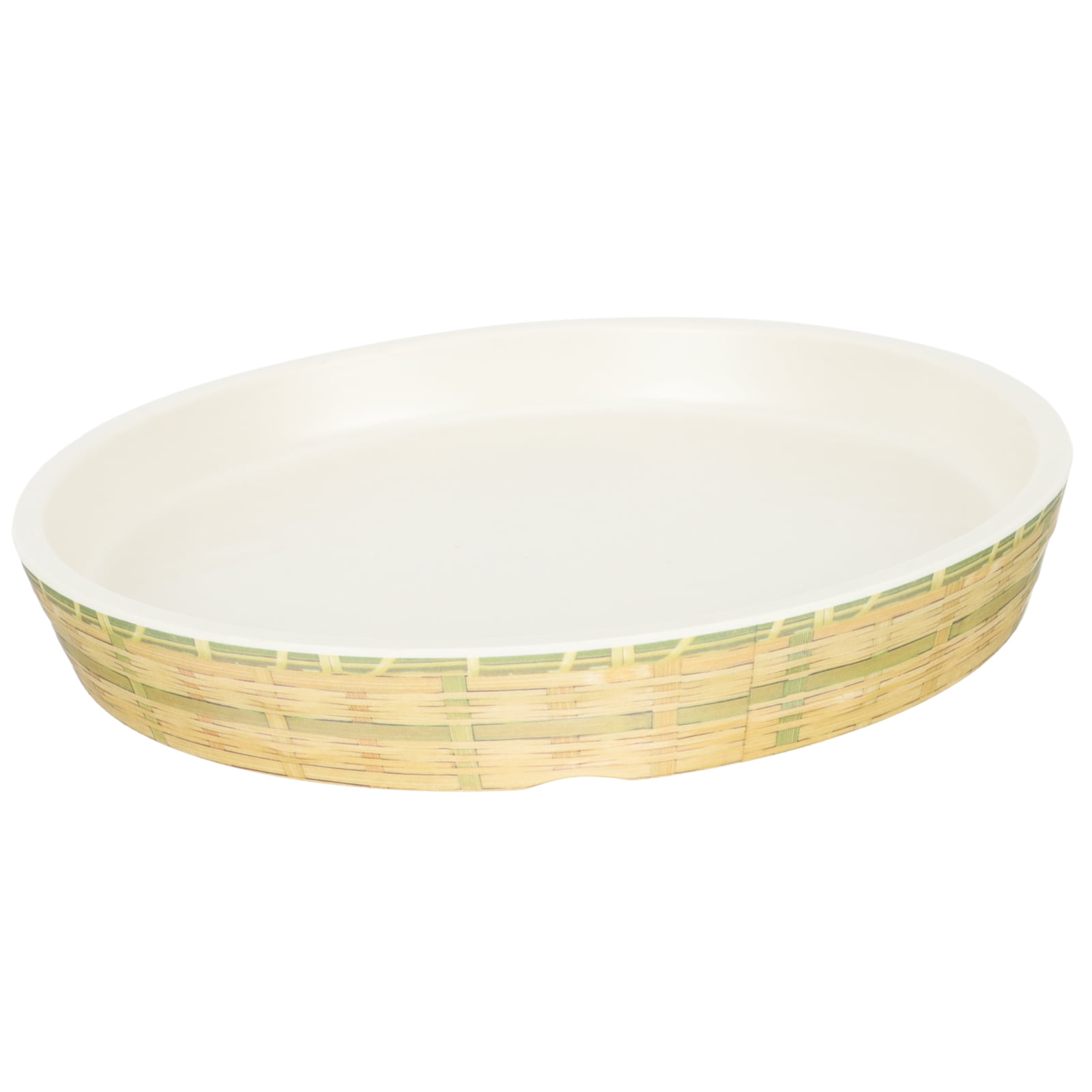 Fruit Platter Tray for Parties Serving Trays Party Imitation Bamboo