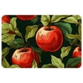 thumbnail image 1 of Fruit Polyester Non-Slip Machine Washable Floor Rug, for Office, Chair Rugs Included, 1 of 6