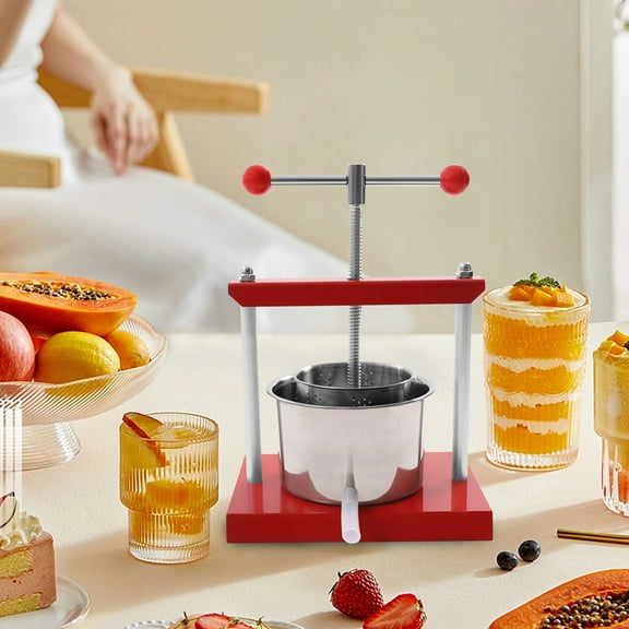 Fruit Press Machine Equipment 3L/0.8 Gallon Stainless Steel Tincture Cheese Wine