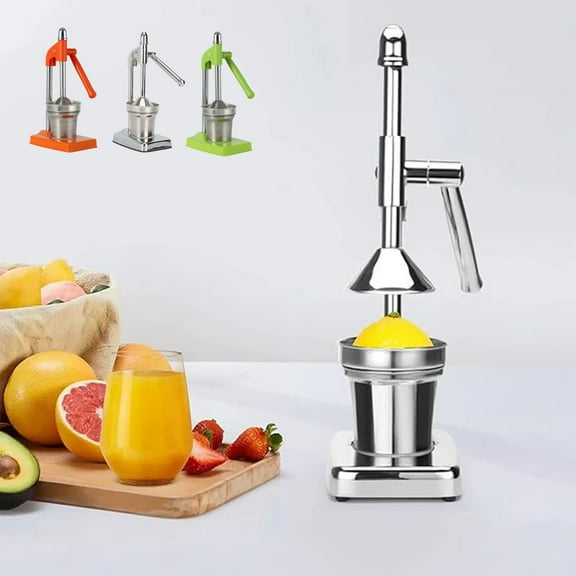 Fruit Press Manual Presser for Fresh Juice Extraction with Non-Slip Base and Easy Cleanup for Home Brewing and Cider Making Sopatenor